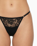 Signature "Chain" Name Thong