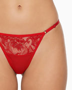 Signature "Chain" Name Thong