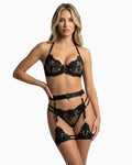 Adore Me Lace Garter Set