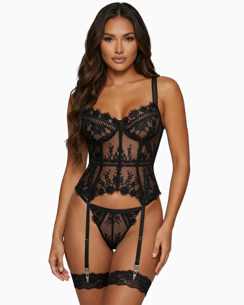 Lace & Lust Lingerie Set