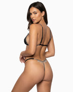 Signature "Chain" Name Thong