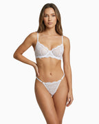 Signature "Lace" Name Thong