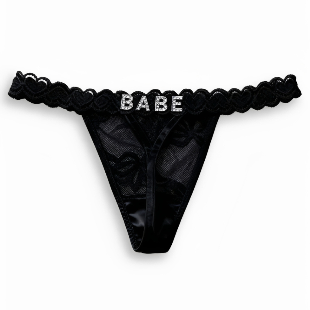 The Signature Name Thong