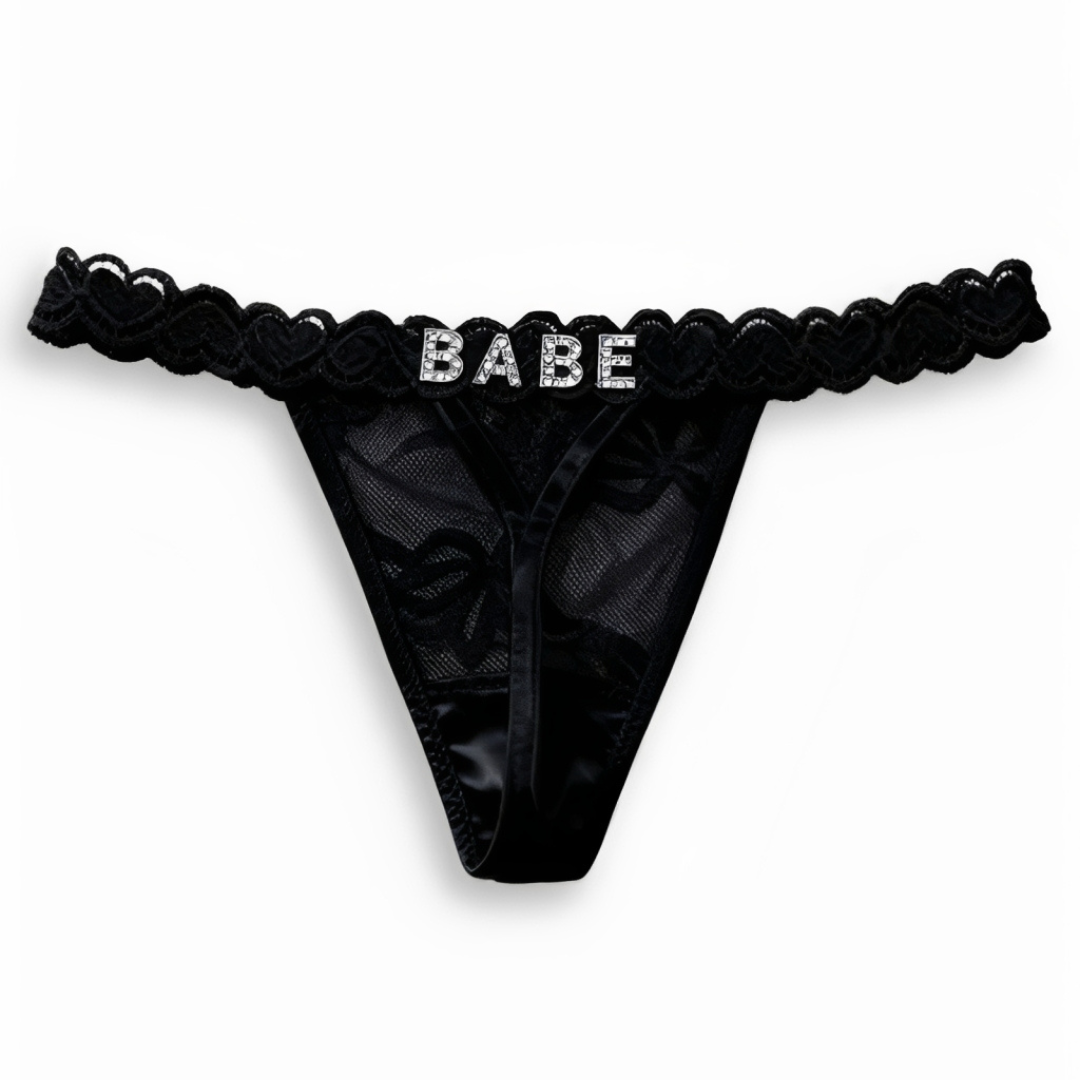 The Signature Name Thong