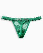 The Signature Name Thong
