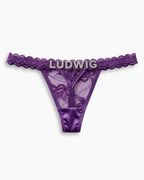 The Signature Name Thong